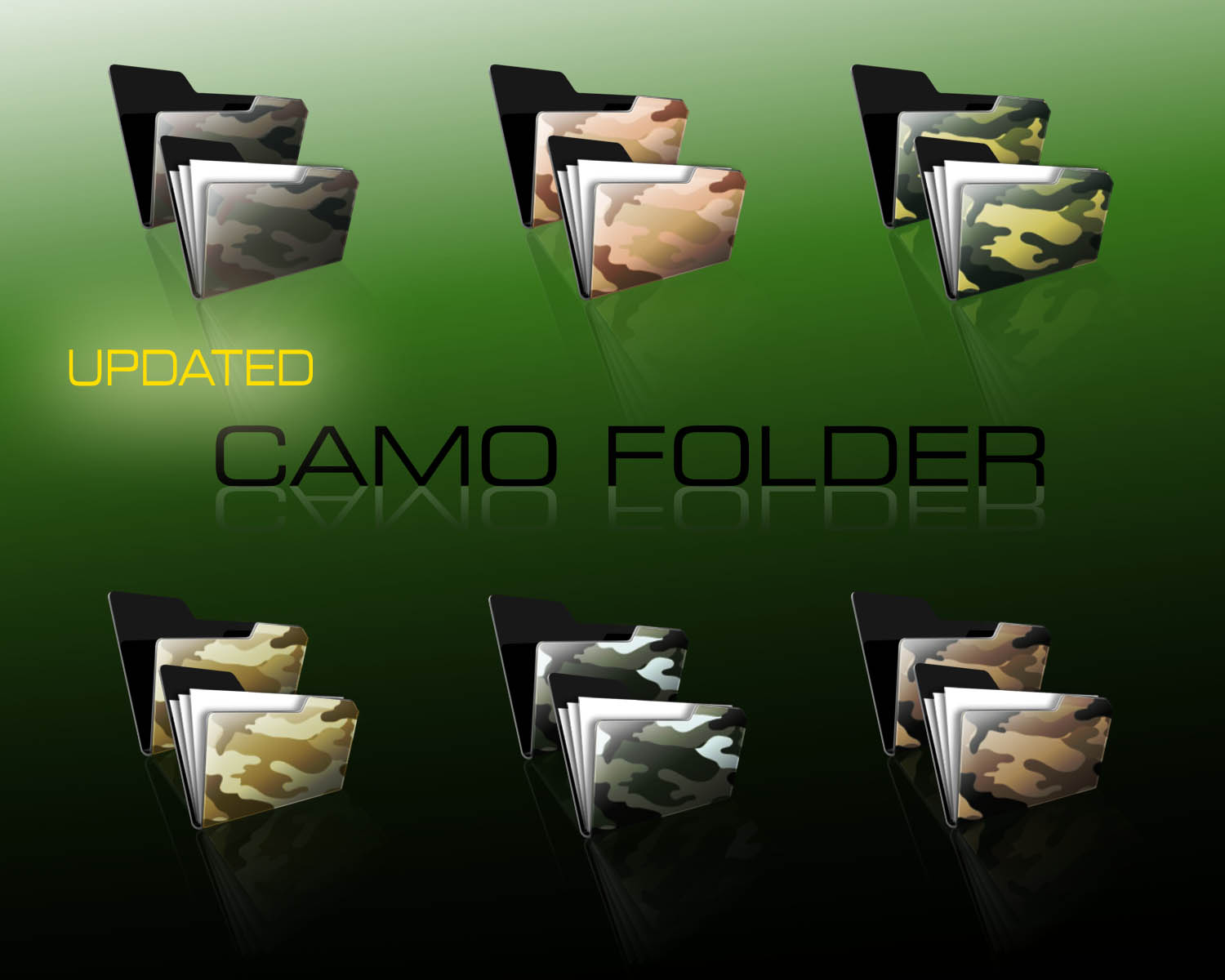 CAMO FOLDERS