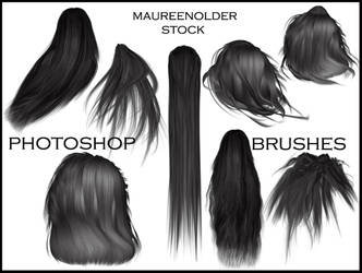 STOCK PHOTOSHOP BRUSHES hair