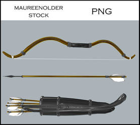 STOCK PNG bow and arrows