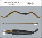 STOCK PNG bow and arrows