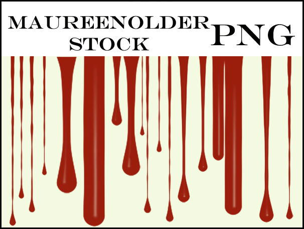 STOCK PNG drippy drips