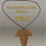 STOCK PNG leaf necklace