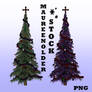 STOCK PNG gothic trees