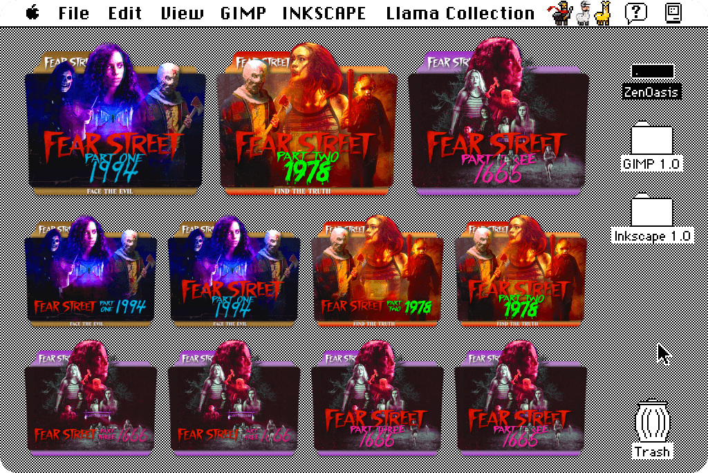 Fear Street Trilogy folder icon pack by ZenOasis by zenoasis on DeviantArt