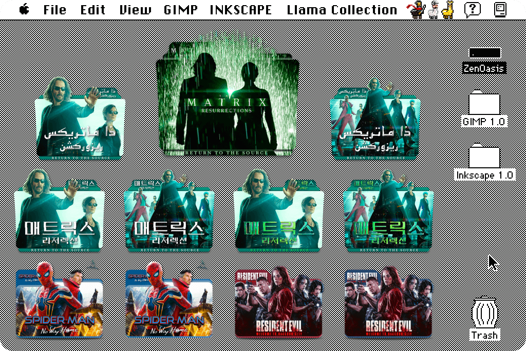 Mixed movie folder icon pack 187 by zenoasis on DeviantArt