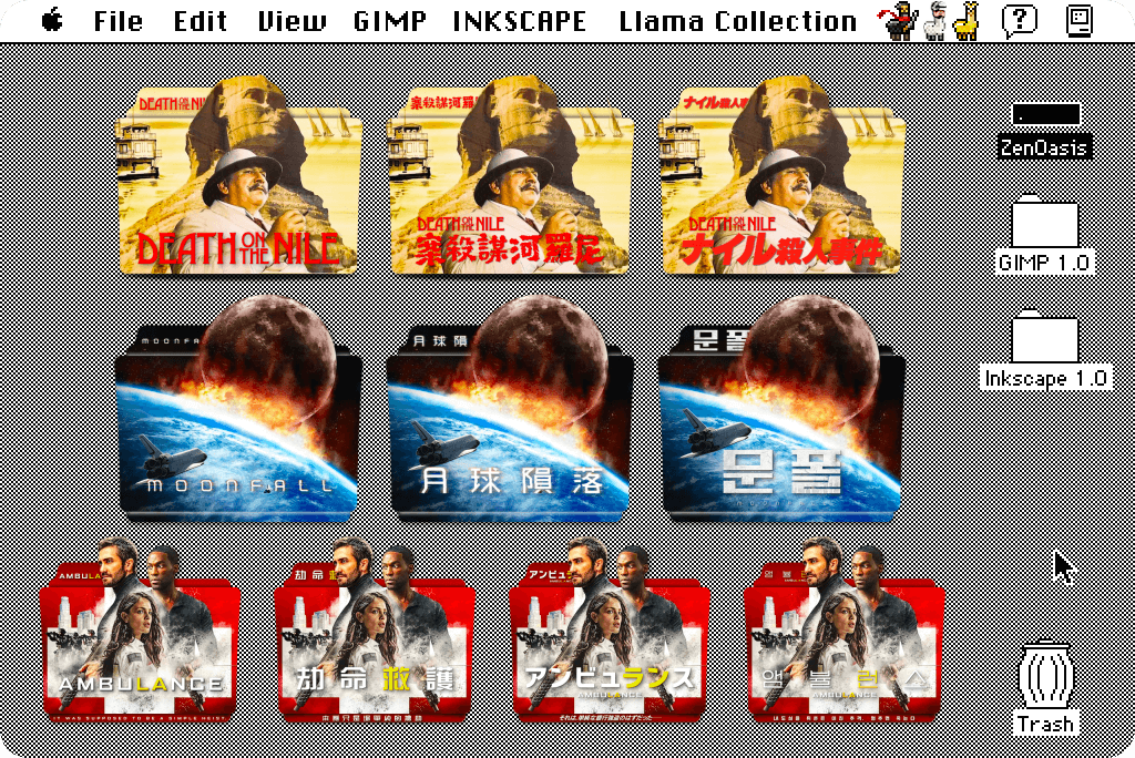Mixed movie folder icon pack 238 by zenoasis on DeviantArt