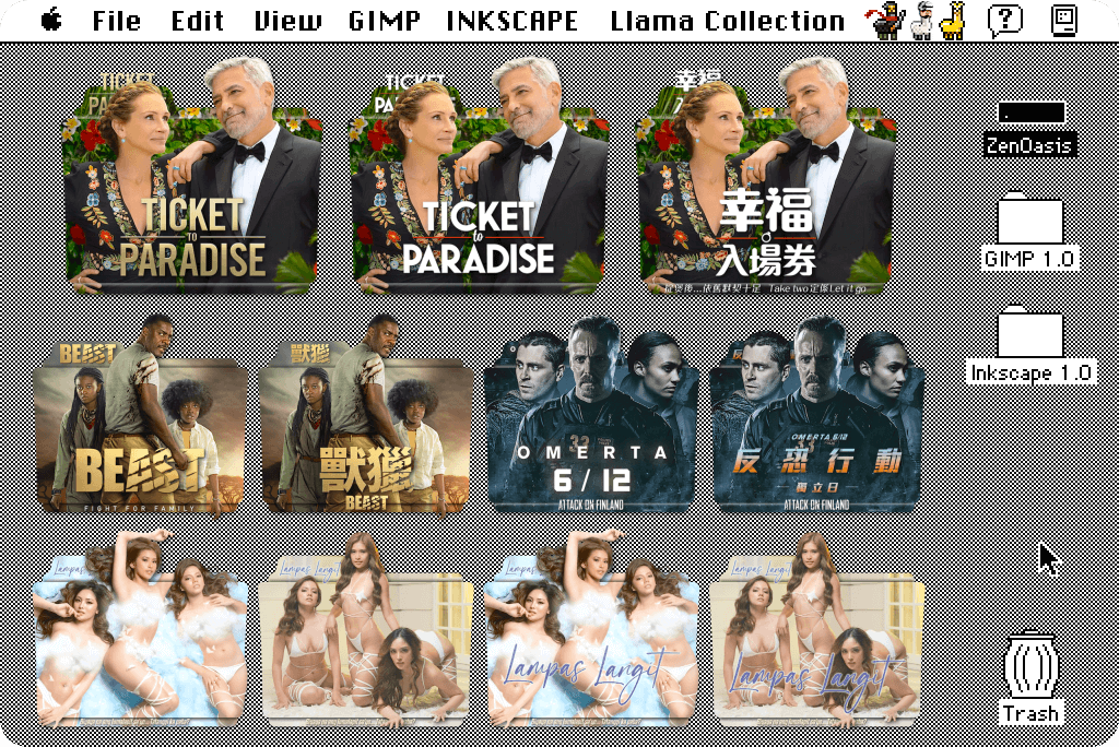 Mixed movie folder icon pack 270 by zenoasis on DeviantArt
