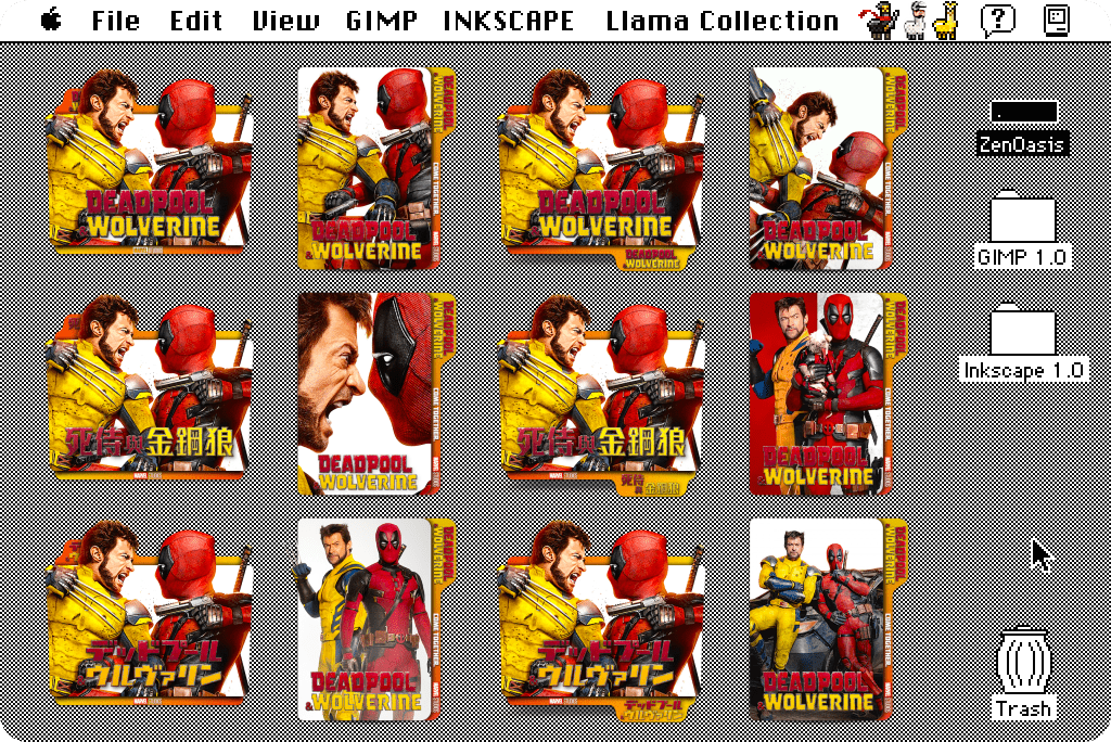 Deadpool and Wolverine movie folder icon pack by zenoasis on DeviantArt