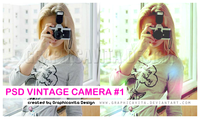 PSD Vintage Camera 1