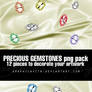 Precious Gemstones PNG PACK