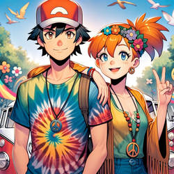 Hippie Ash and Misty