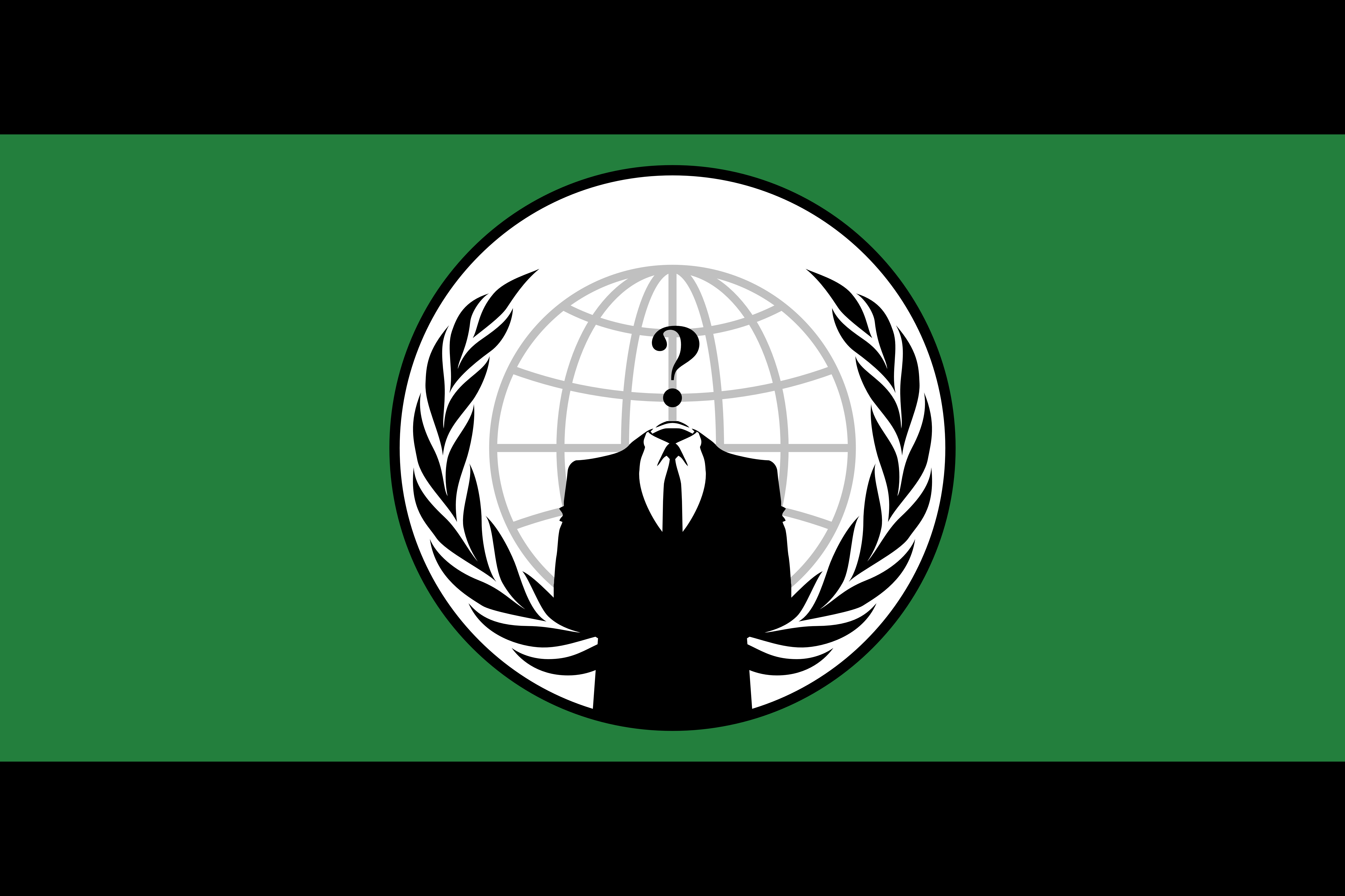 Anonymous Flag (Perfect Symmetry)