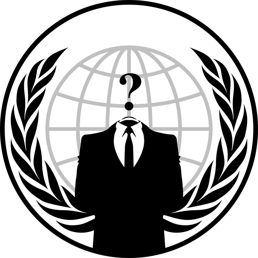 Anonymous Logo Transparent (Perfect Symmetry) by anondesign on DeviantArt