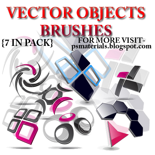 VECTOR OBJECTS BRUSHES