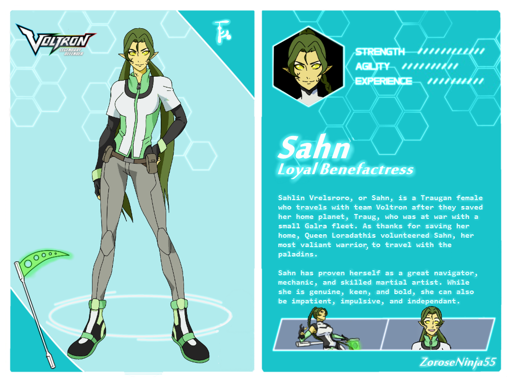 Voltron OC Meme: Sahn