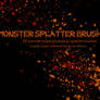 Monster Splatter Brush Set