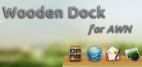 Wooden Dock for AWN