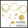 Coffee Stains Photoshop Brush