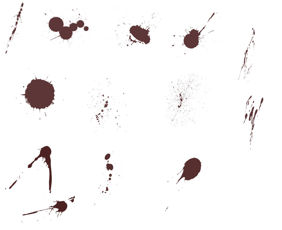 Splatter brush Free Brush Set