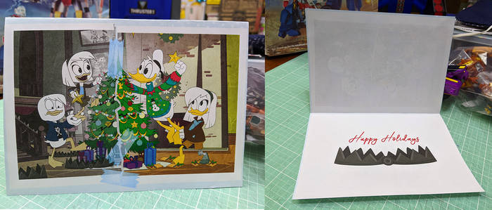Ducktales Holiday Card