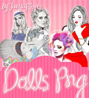 Dolls pack png.