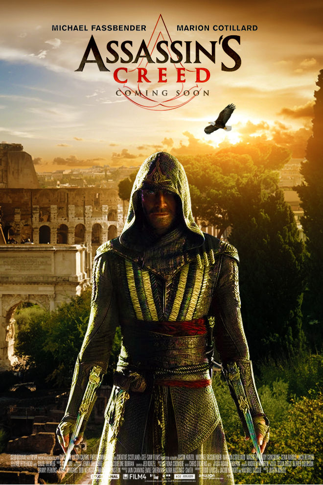 ASSASSIN'S CREED 27x40 DS Original Movie Poster One Sheet Michael  Fassbender B