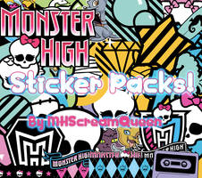 Monster High Sticker Packs