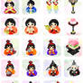 Doll's Festival -Hinamatsuri- Icon(PNG) vol.1