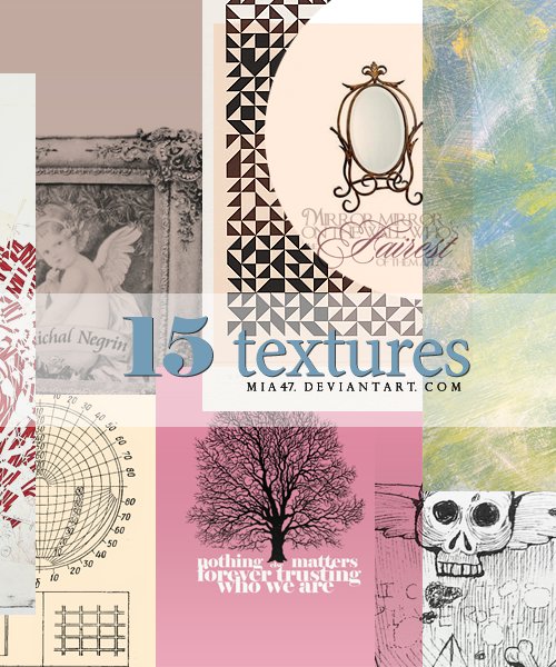 TEXTURE PACK 1 by mia47 on DeviantArt