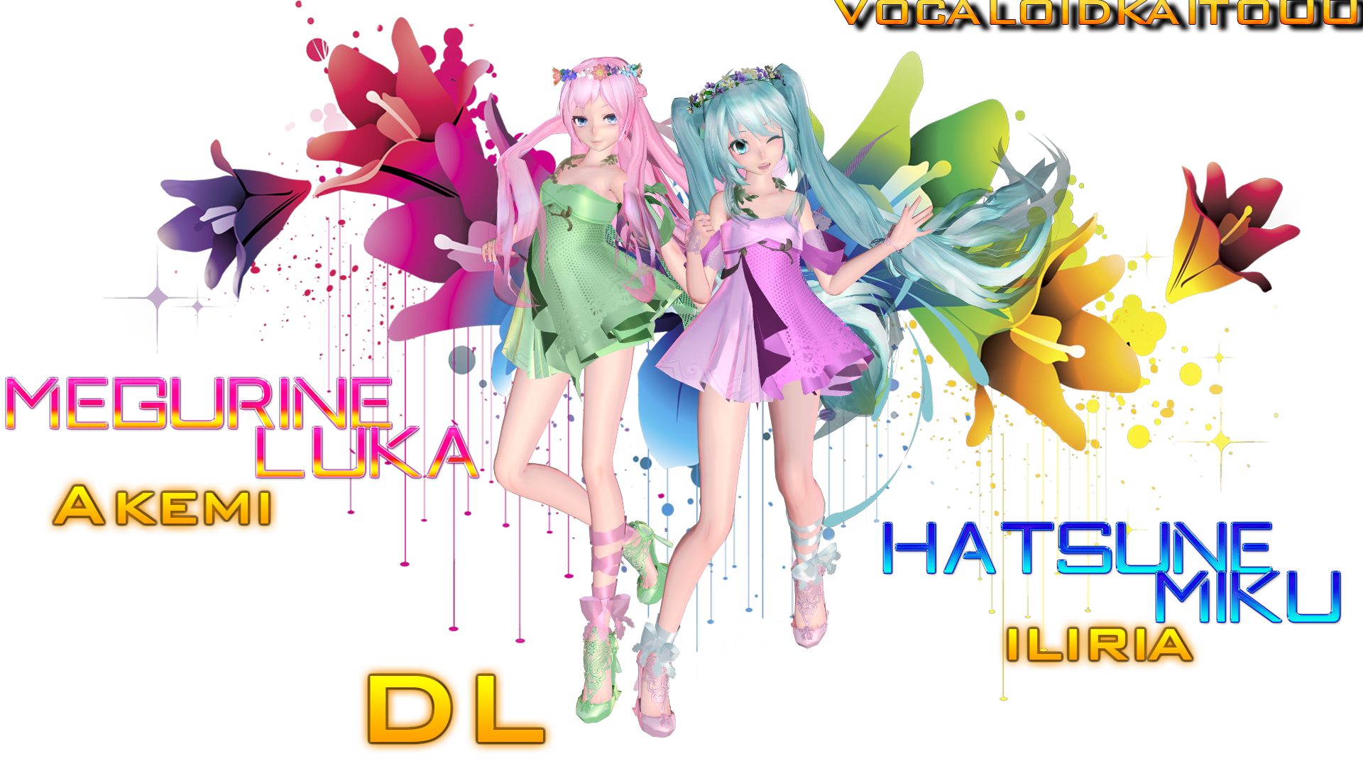 TDA Luka and Miku [DOWNLOAD] by vocaloidkaito00 on DeviantArt