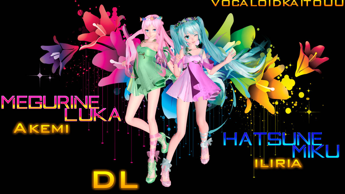 TDA Luka and Miku [DOWNLOAD] by vocaloidkaito00 on DeviantArt