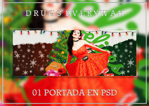 Portada PSD - Charli XCX (Navidad)