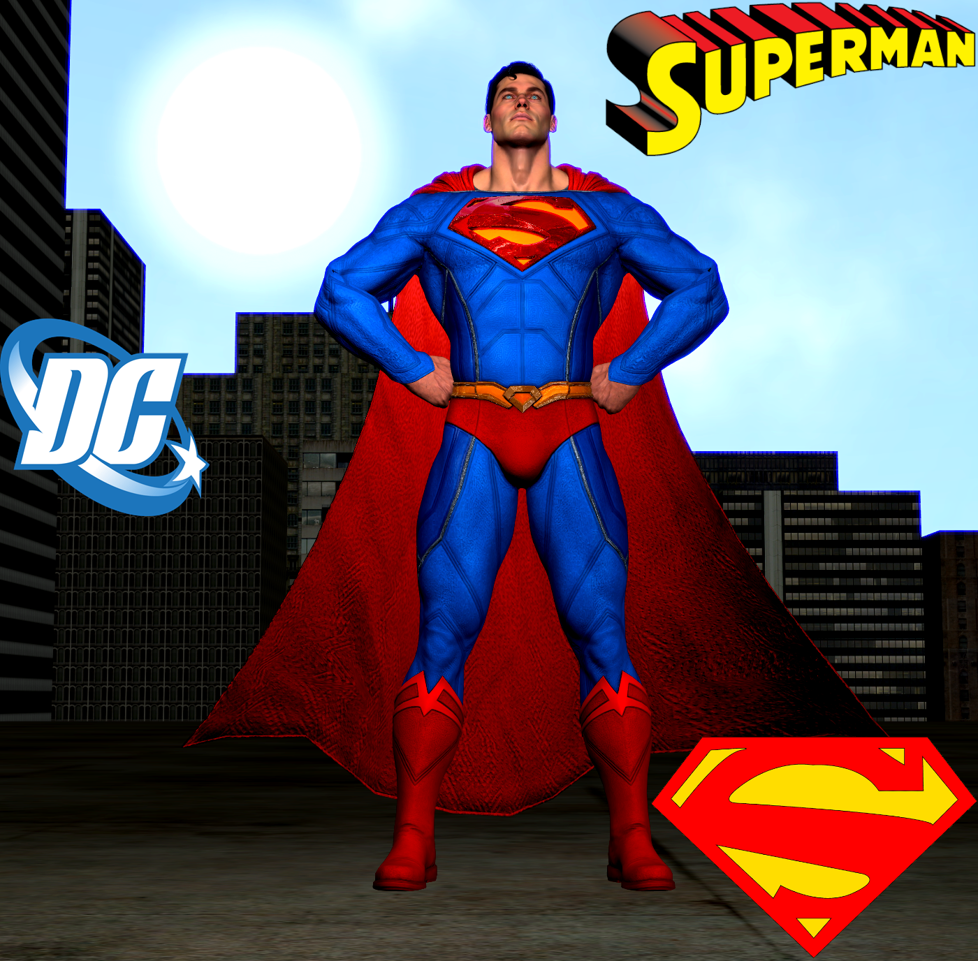 Superman SSKTJL (XNALara Model) by BrutalSurge402X on DeviantArt