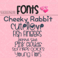 Pack de Fonts