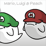 Super Smash Boos - Mario, Luigi and Peach