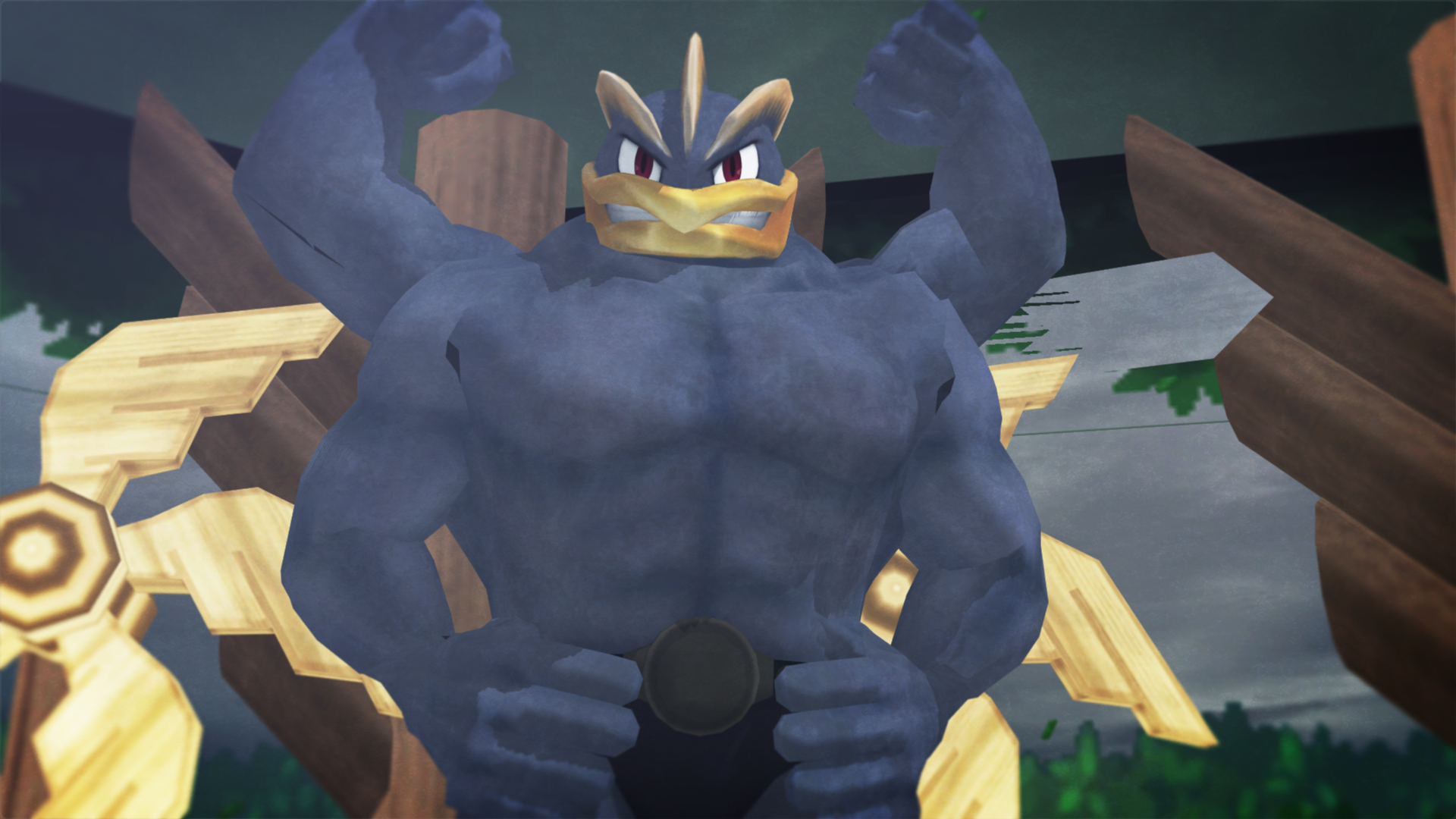 Machamp (Pokken Tournament) by GuilTronPrime on DeviantArt