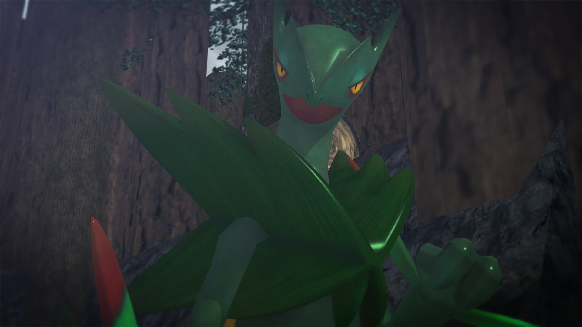 Mega Sceptile (Pokken Tournament)