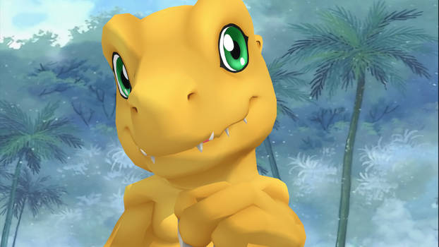 Agumon Eye Movement