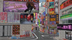 MMD Persona City maps - Shinjuku