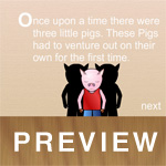 The Little Pigs: Storybook