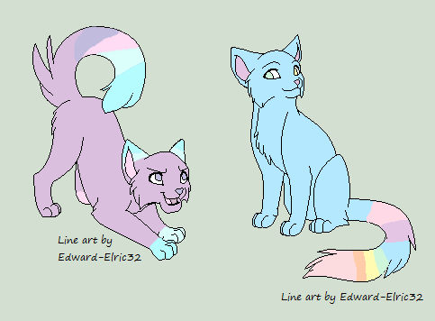 Cat Adopts 2 Closed by Green-Puppy on DeviantArt