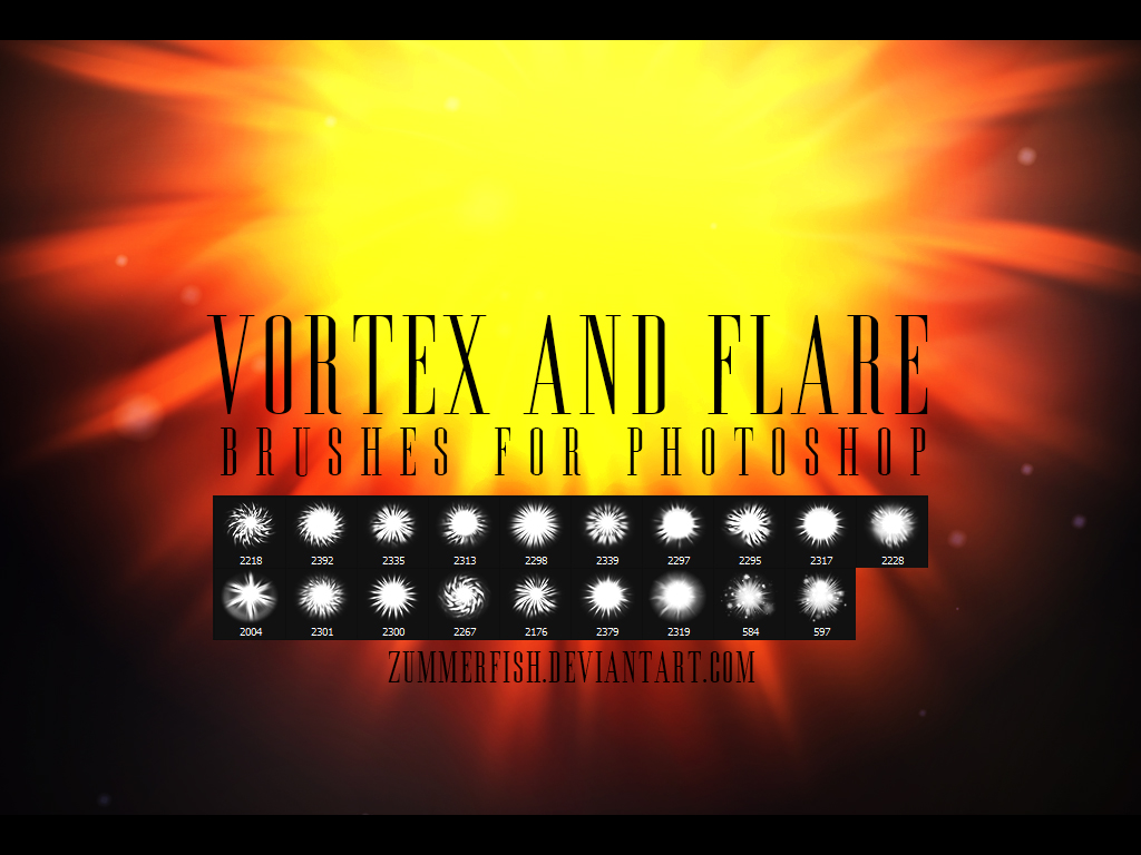Zummerfish's Vortex And Flare Brushes