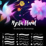 Mystic Floral Brushes By Zummerfish