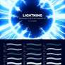 UHQ Lightning Brushes for Photoshop CC