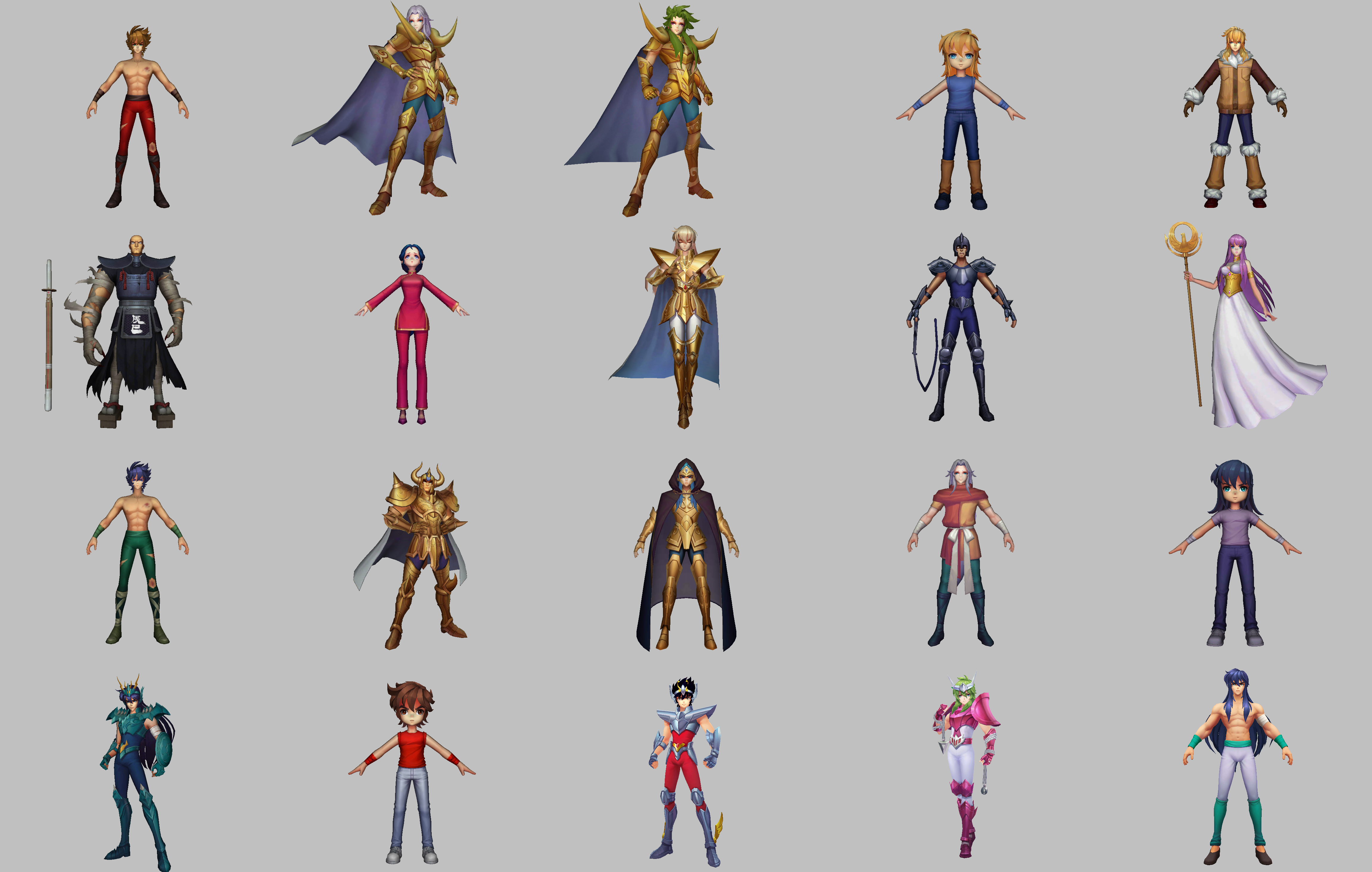 all saint seiya series in order