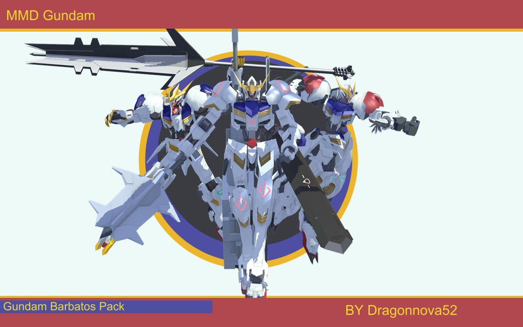 MMD DL Gundam Barbatos Pack by dragonnova52 on DeviantArt