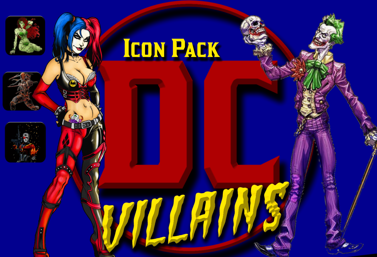 DC Villains IconsPack by GammaGazz on DeviantArt