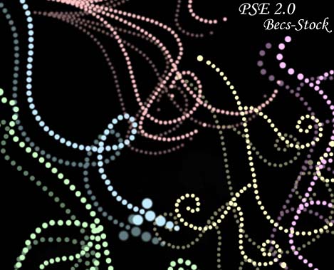 Dotted Swirl Brushes for PSE 2