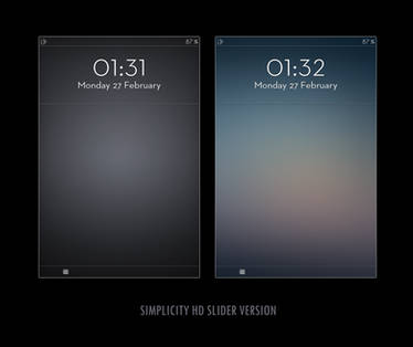 Simplicity HD Slider Version