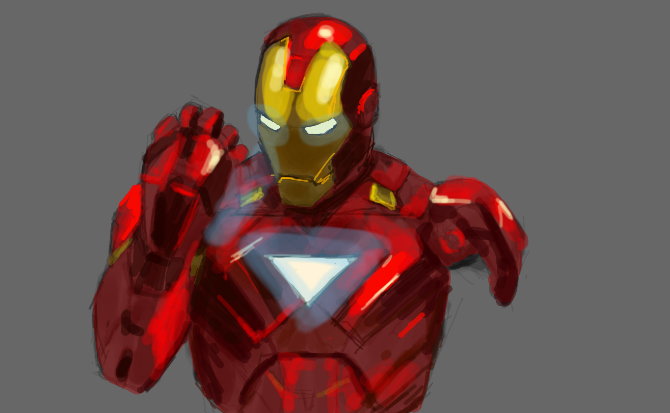 Iron Man Mark VI Sketch